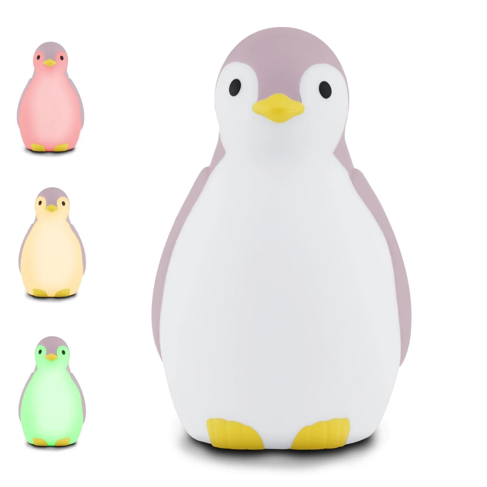 Zazu Pam the Penguin Sleeptrainer/Uniharjoittelu Yövalolla ja Kaiuttimella Vaaleanpunainen