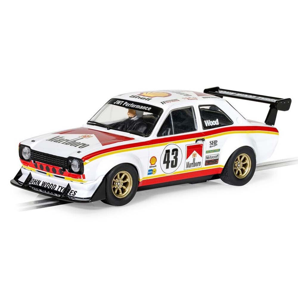 Scalextric Ford Escort MK1 RSR Lea Wood Scalextric Kilpa-autot C4421