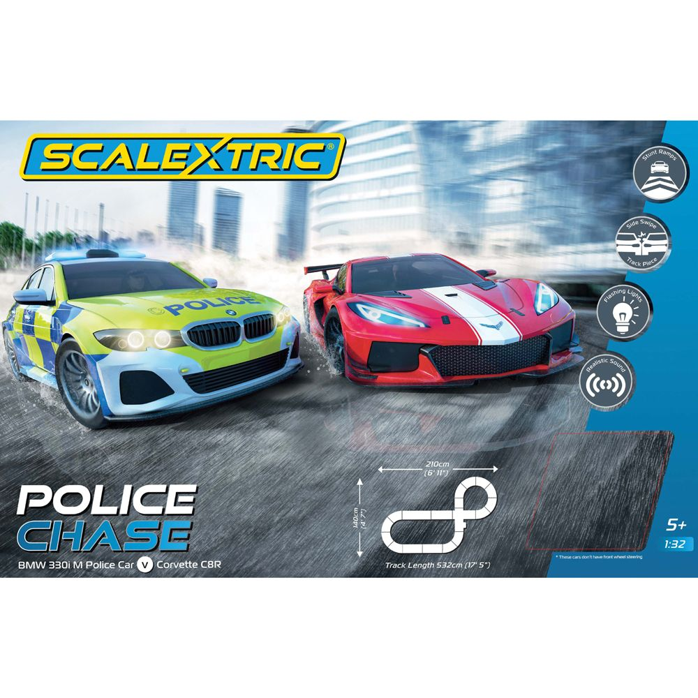 Scalextric Poliisi kilpasarja Scalextric Autorata C1433P