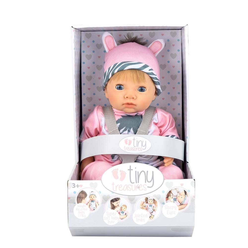 Tiny Treasures Vaalea Nukke Seepra Tiny Treasures Nuket 302676