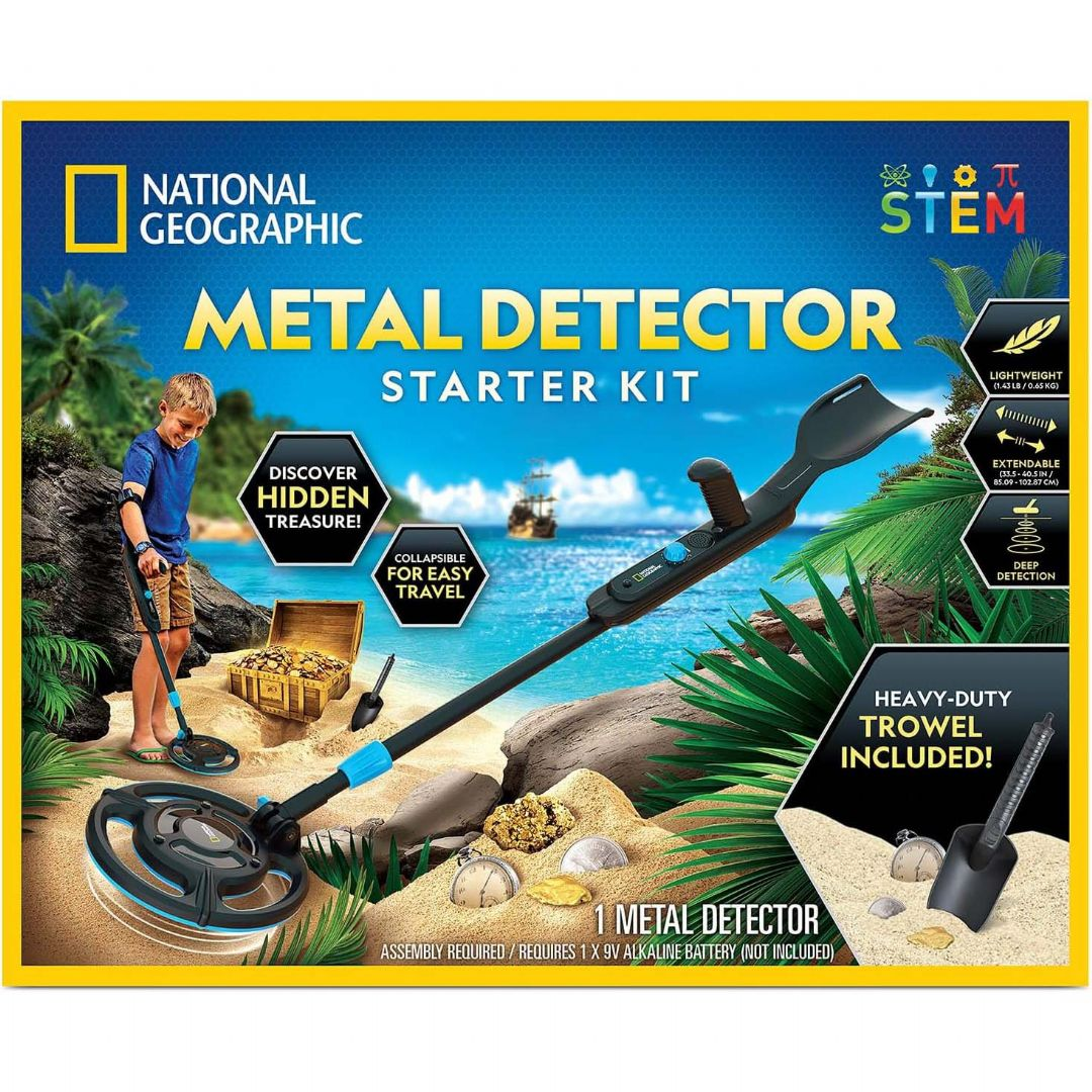 National Geo -metallinpaljastimen aloituspakkaus National Geographic Harrastus 622732
