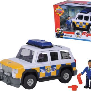 Palomies Sami Poliisin Auto Valolla Ja Äänillä