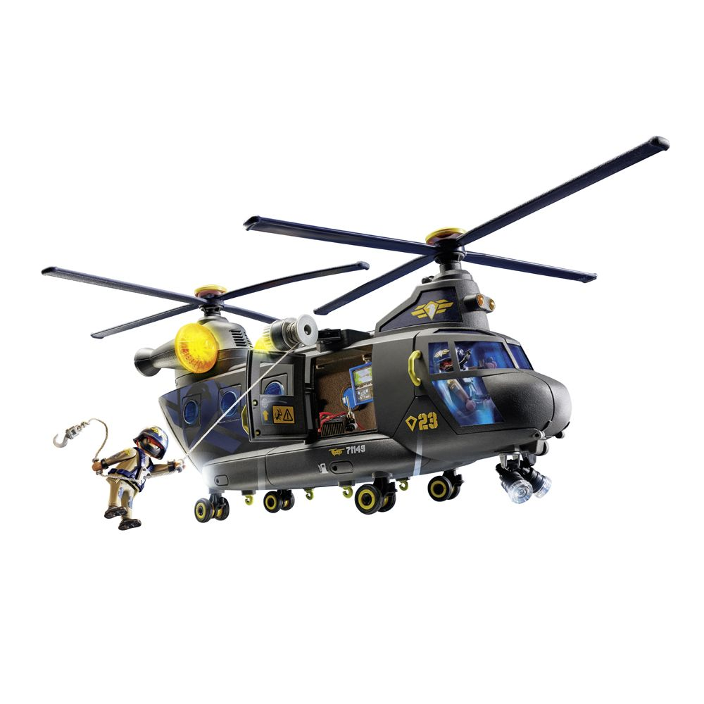 SWAT-pelastuslentokone Playmobil Rakennussarja City Action 71149
