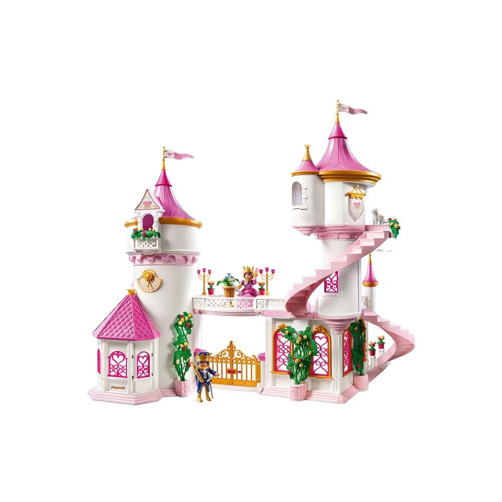 Prinsessojen linna kuninkaallisella perheellä Playmobil Prinsessa Rakennussarja 71845