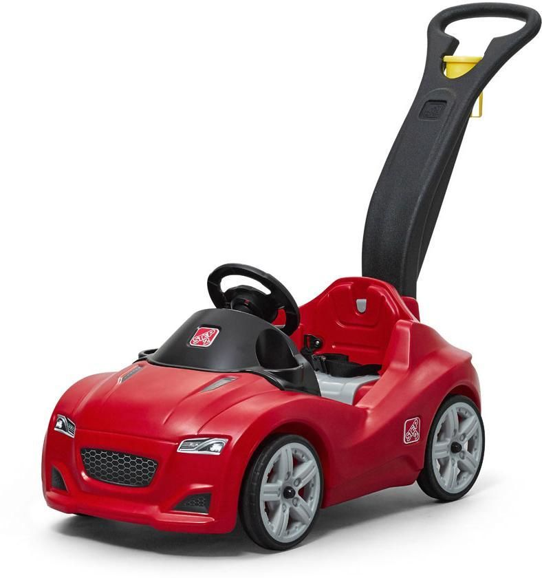 Step2 Whisper Työntöauto Punainen Step2 Kuljetusvaunut 862993