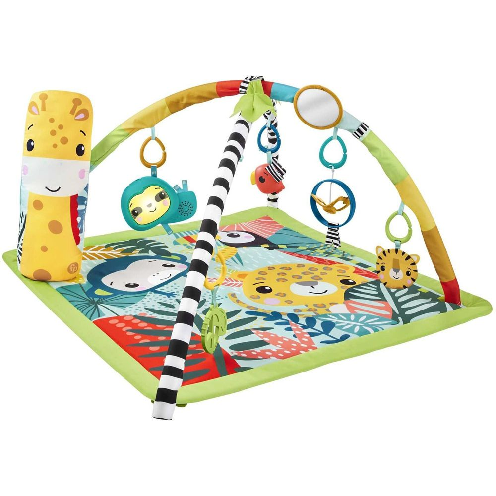 Fisher-Price Rainforest Music & Lights Deluxe Gym Vauvan leikkimatto HJW08