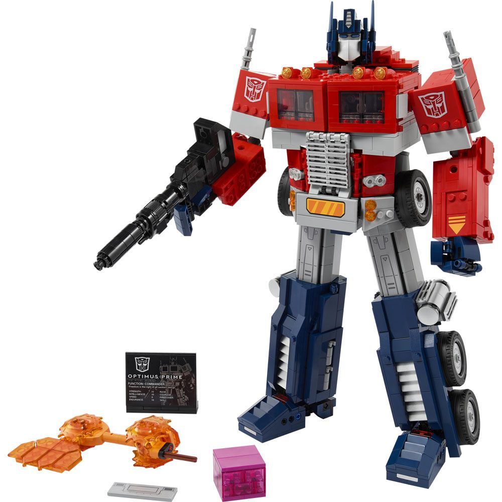 Optimus Prime Lego Icons 10302 Takatukka-pakinat