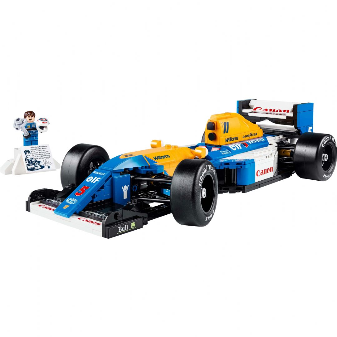 Williams Racing FW14B ja Nigel Mansell Lego Rakennuspalikat Icons 10353