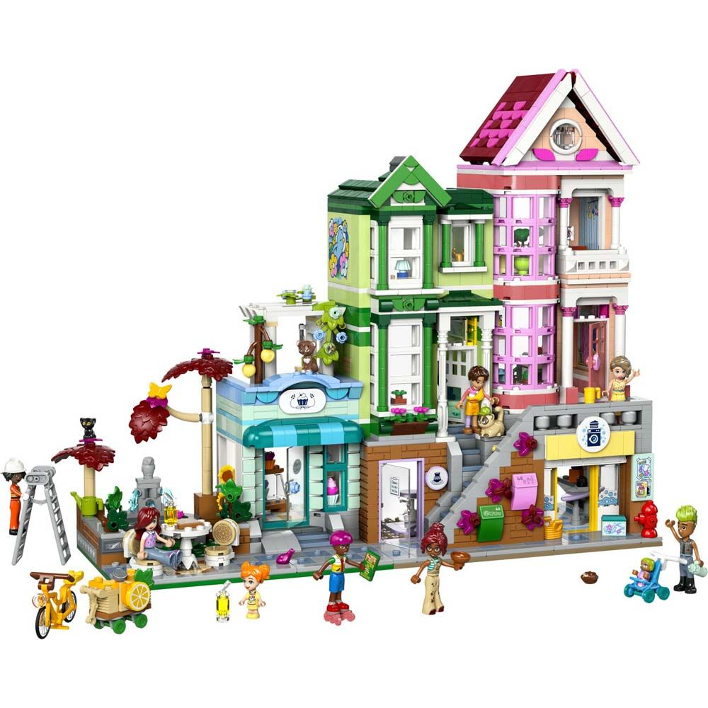 Heartlake City -huoneistot ja kaupat Lego Rakennuspalikat Friends 42670