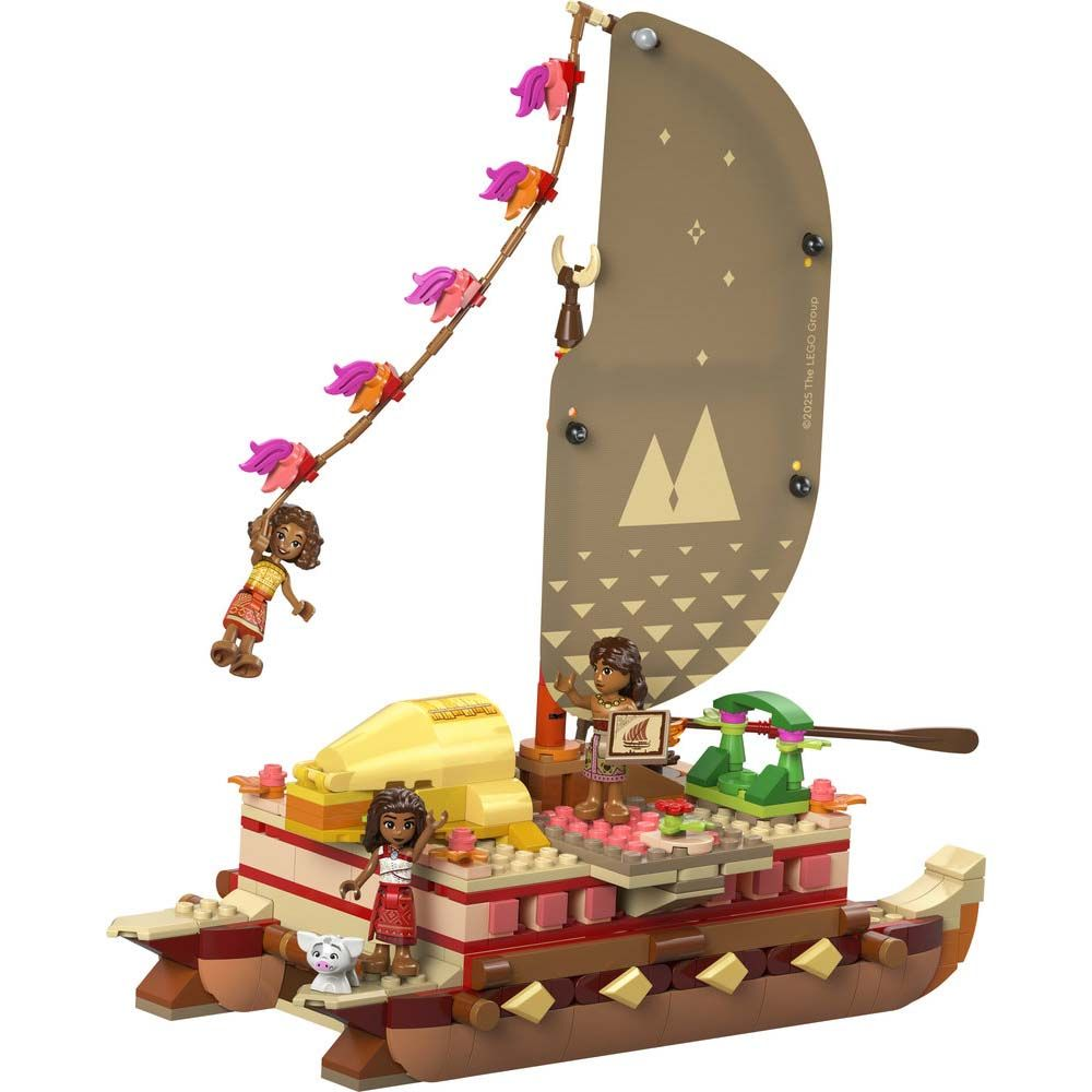 Vaiana seikkailukanotti LEGO Palikat Disney Princess 43270
