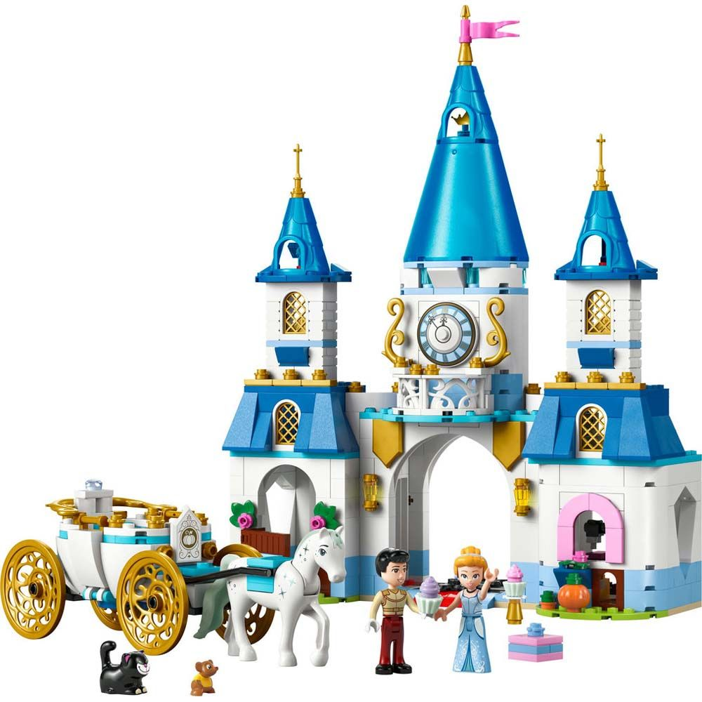 Tuhkimon linna ja vaunut LEGO Palikkaset Disney Prinsessa 43275