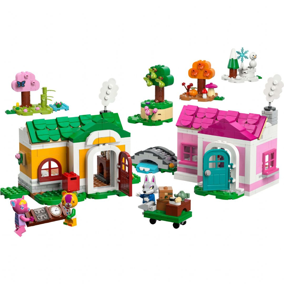 Luovaa rakentelua: Hauskoja vuodenaikoja Lego Rakennuspalikat Animal Crossing 77057