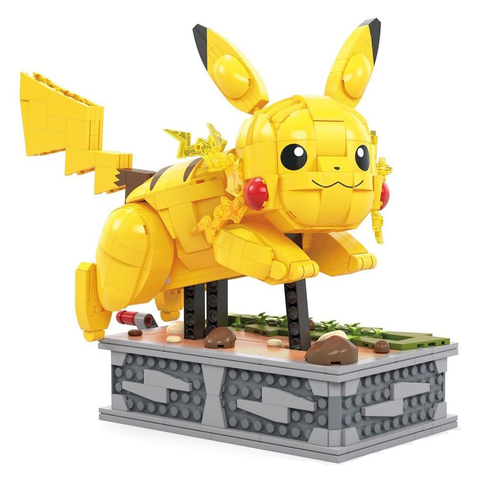 Mega Pokémon Motion Pikachu Construction Mega Bloks Hahmot HGC23