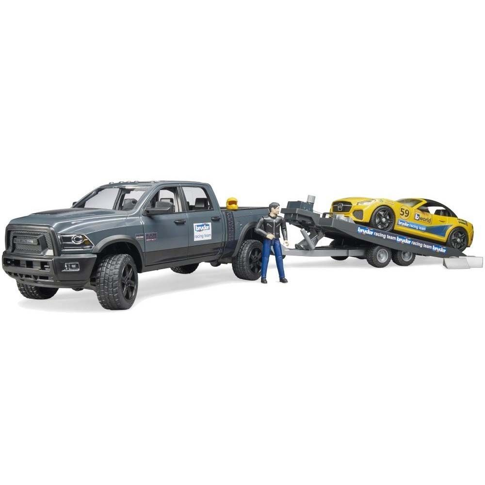 RAM Power Wagon & Roadster Bruder Racing Bruder Autot 02504
