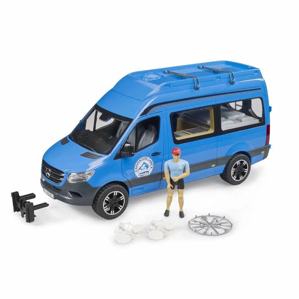 Mercedes-Benz Sprinter -matkailuauto Bruder Autot 2684