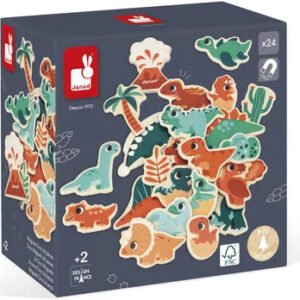 Janod Puiset Magneetit Dinosaurukset