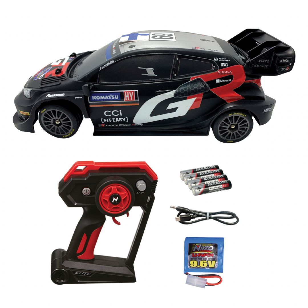 Nikko Toyota Rovanperä Elite 1:14 Nikko Radio-ohjatut Autot 104150