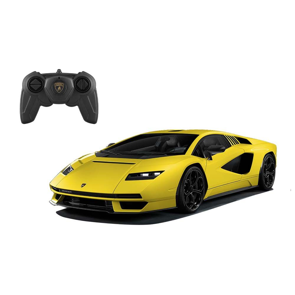 Rastar Lamborghini Countach Keltainen R/C 1:16 Rastar Kauko-ohjattava Lelu 920000