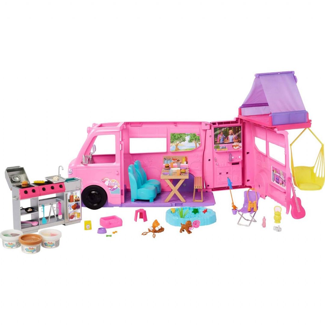 Barbie Dream Camper Barbie Dolls Cars HRJ78