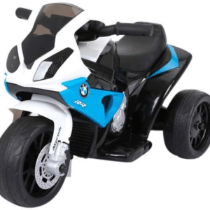 BMW S1000 Sininen moottoripyörä 6V Sähköauto lapselle 000572