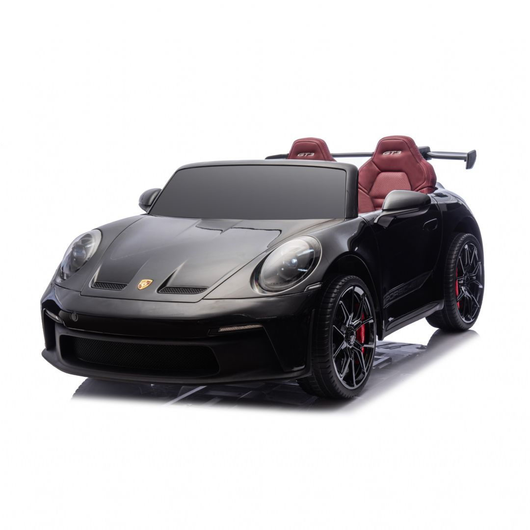 Sähköauto Porsche Spyder 911 GT3 Musta 24v Sähköauto lapsille 5768