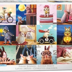 Eurographics 1000 Palan Palapeli Funny Bunnies