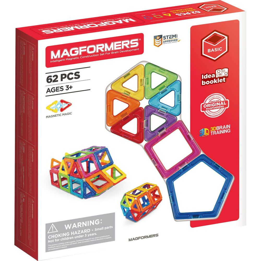 Magformers 62 Set Magformers-rakennuspalikat 964090