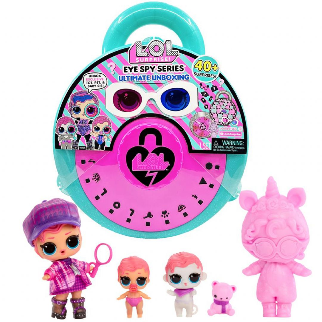 LOL Surprise Silmänvakoilu Ultimate Unboxaus LOL Surprise OMG Eye Spy 542698