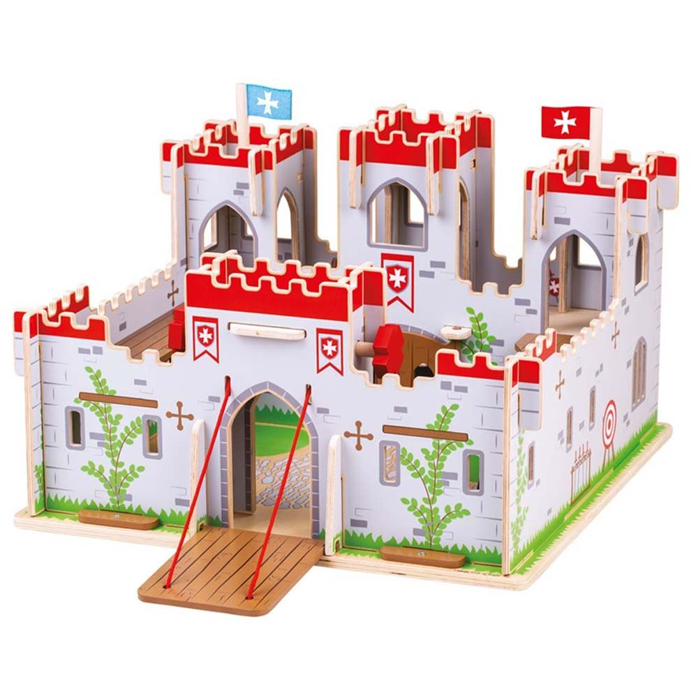 Keskiaikainen Linna Bigjigs Nukkekoti 701546