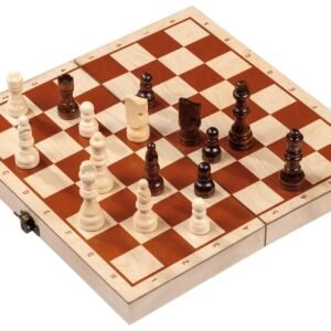 Philos Puinen Shakki Taitettavassa Laatikossa