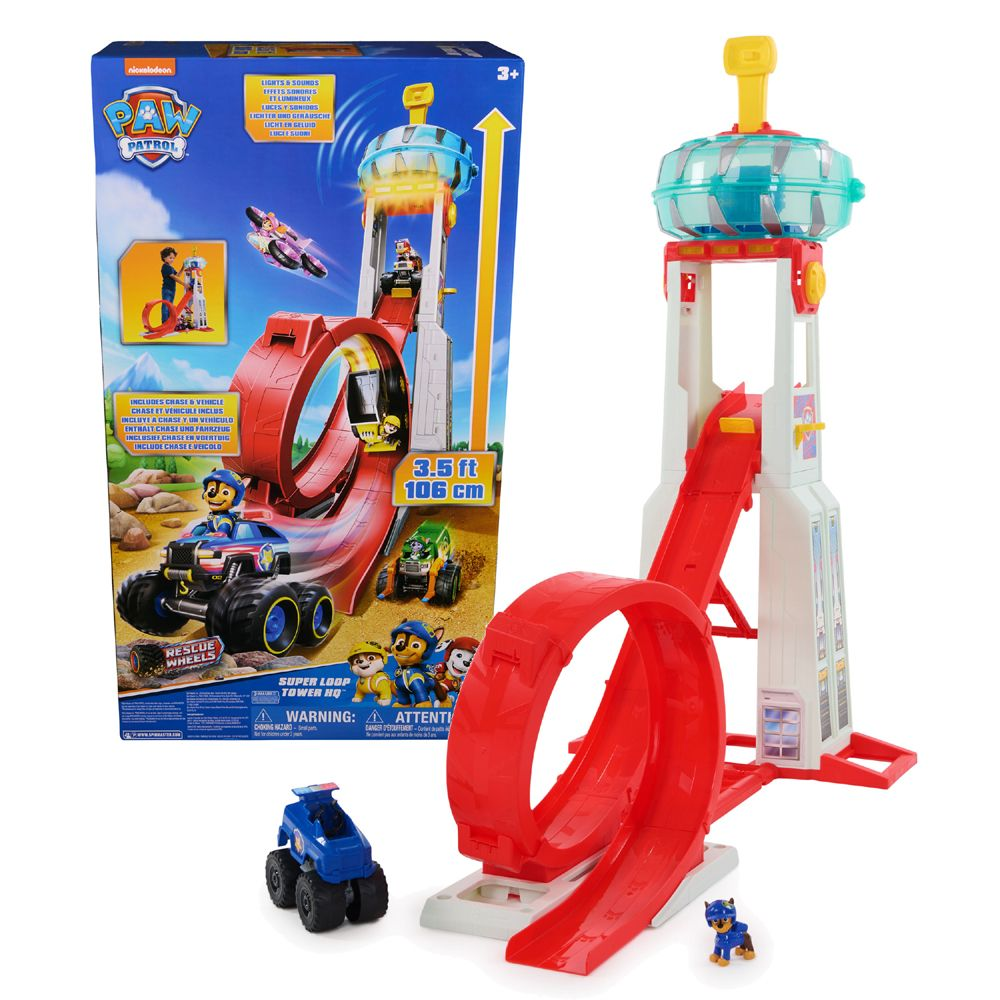 Paw Patrol Pelastuksen Pyörät Super Loop Tow Paw Patrol leikkisetti 11359