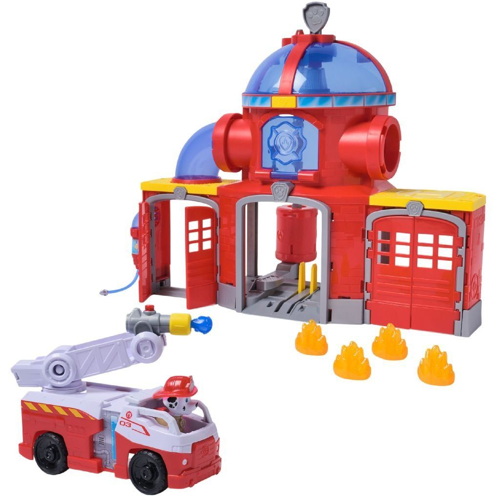 Paw Patrol Paloaseman pelastusasema Ryhmä Hau Leikkisetti 78215