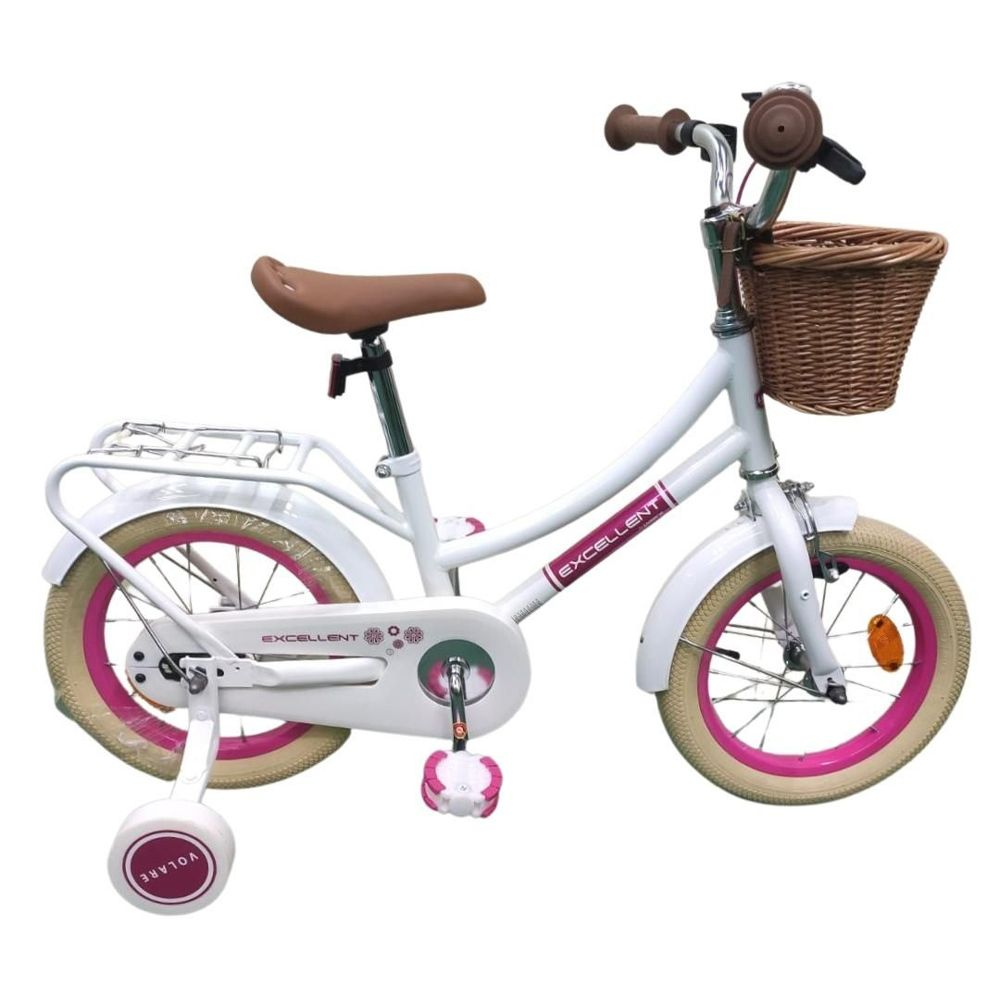 Excellent Lastenpyörä 14 tuumaa Valkoinen Lastenpyörät 211492