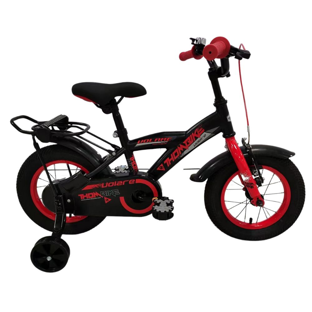 Thombike Lasten polkupyörä 12 tuumaa Musta punaine Lasten pyörät 211720