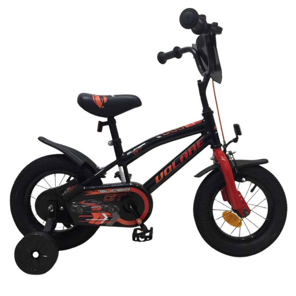 Super GT Lastenpyörä 12 tuumaa Punainen Lastenpyörät 211843