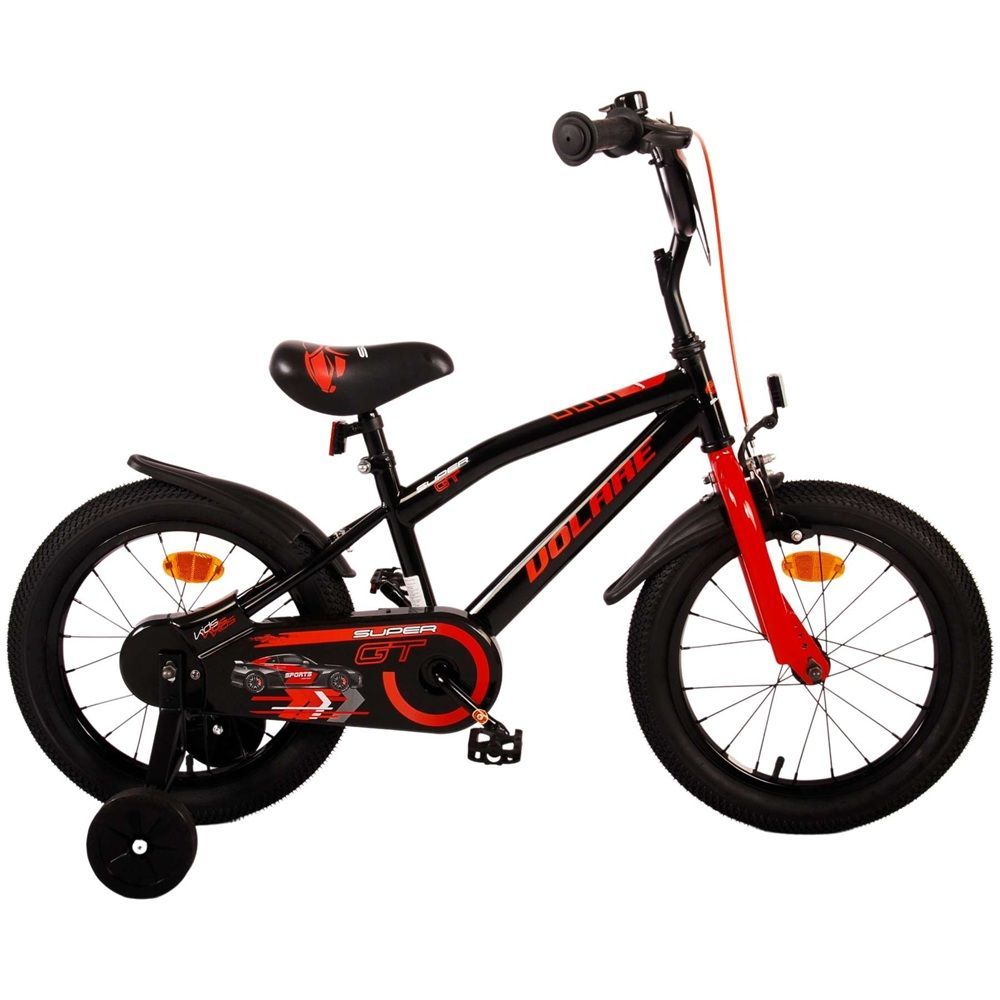 Super GT Lastenpyörä 16 tuumaa Punainen Lastenpyörät 217845