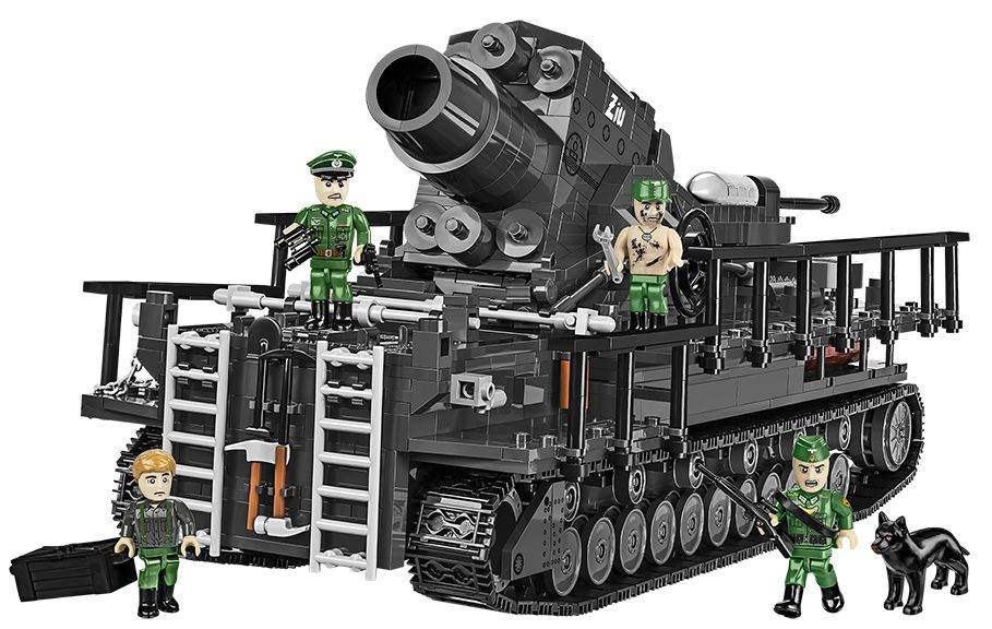 60 cm Karl-Gerät - ZIU COBI Historialliset rakennuspalikat 2560