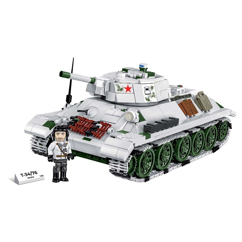 T-34/76 malli 1941/42 Cobi Historical Rakennuspalikat 2595