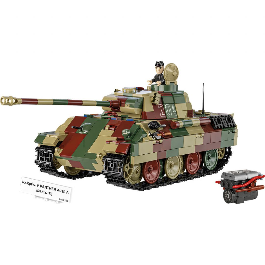 PzKpfw V Panther Ausf A Cobi Rakennuspalikat Toisen maailmansodan 2654