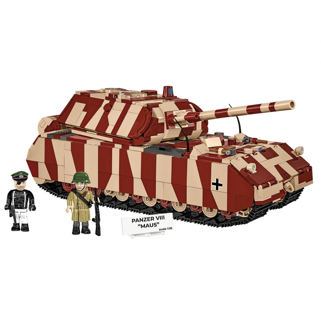 Panzer VIII Maus COBI Historialliset Rakennuspalikat 3138