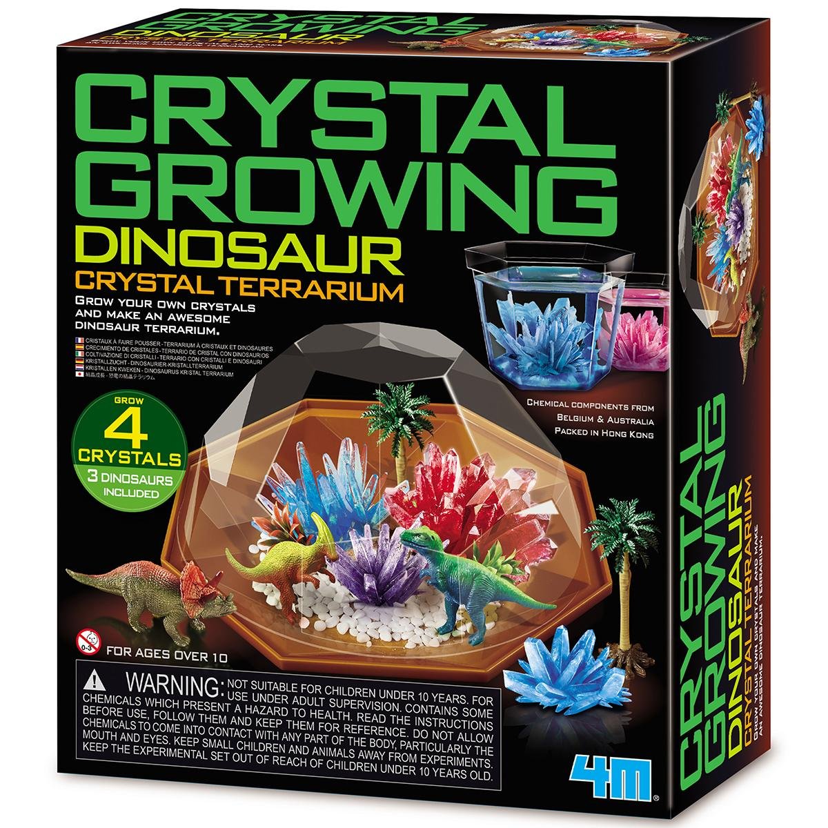 4M Dino Crystal Terrarium Kristallilaboratorio