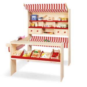 Tuotetiski Lucy, punainen Pinolino Leikkiruoka 016999