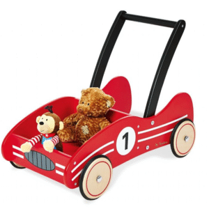 Kävelyvaunu, punainen ja sininen Pinolino Vauvan Lelut 044152