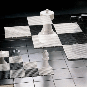 Rolly Store Shakki- / tammiruudut 36 x 36 cm Rolly Toys Shakki/tammi 218752