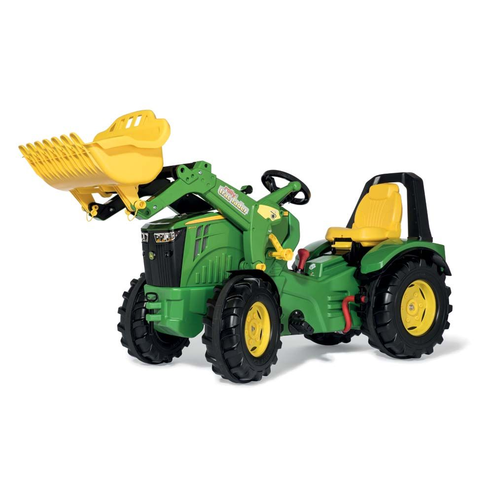 RollyX-Trac Premium John Deere Etukuormaaja Rolly Toys Tramp Trac Valtra N123 Pressuaxel kuomu