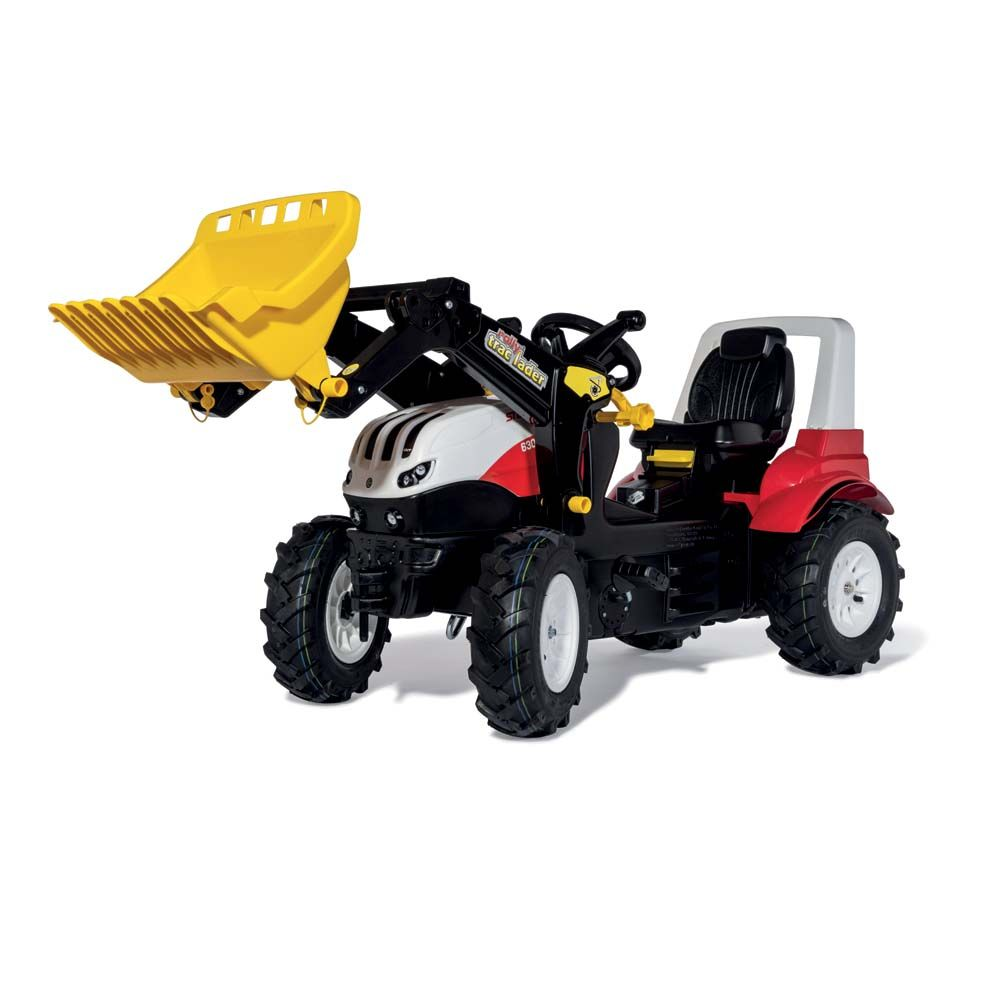 RollyToys Steyr 6300 Terrus CVT Pneumaattiset renk RollyFarmtrac 730025