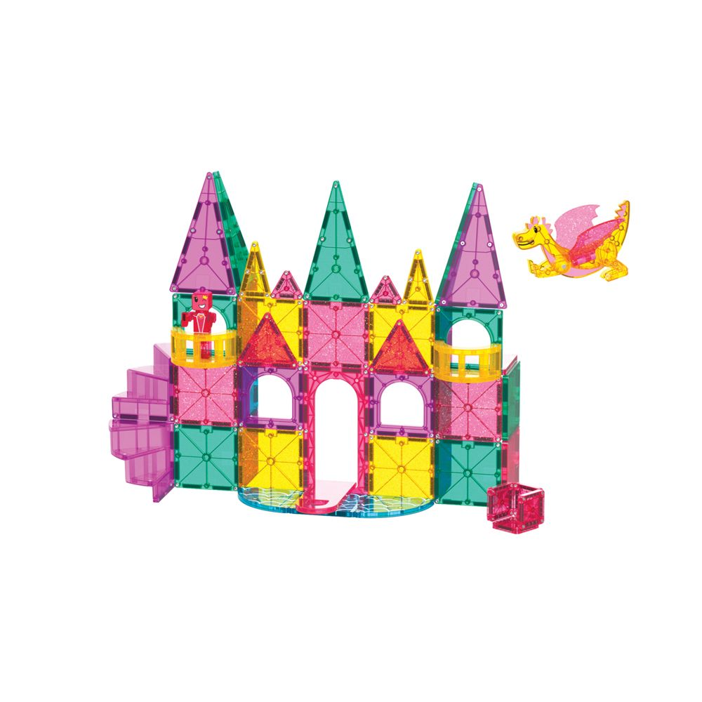 Magna-Tiles Deluxe Linna 48 kpl Rakennuspalikat 176330