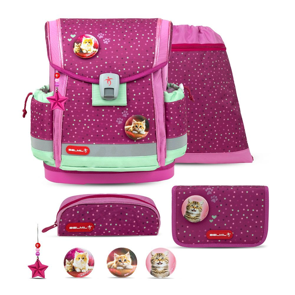 Mint Reppu 5 Osassa Belmil Classy Plus koulureppu 866235