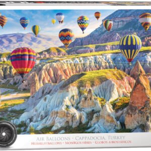 Eurographics 1000 Palan Palapeli Air Balloons, Cappadocia, Turkey