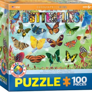Eurographics 100 palan palapeli Butterflies